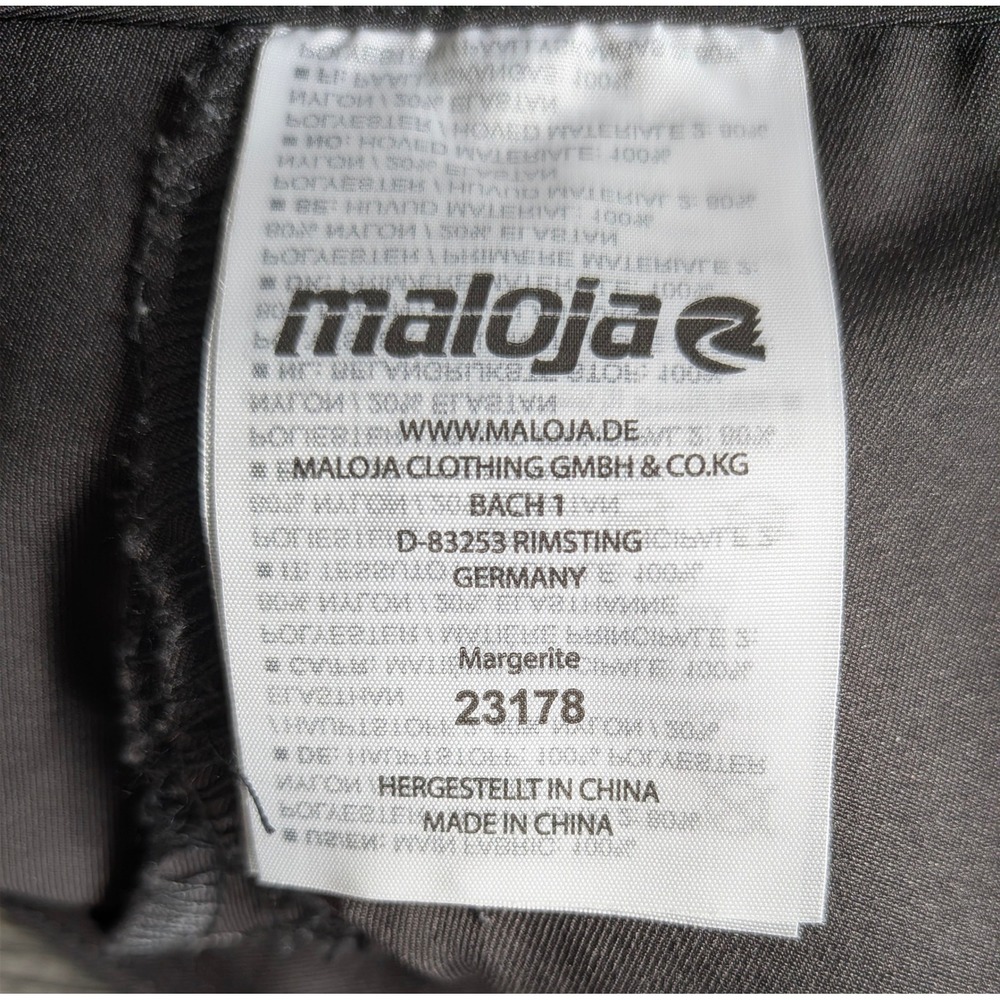Maloja Mens Mountain Bike Shorts Gray Size L Adjustable Waist MTB Cycling Trail - Picture 13 of 13